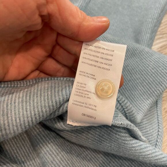 STANDART CLOTH BLue Utility Shirt Oversized fit XL Lightweight shirt jacket - Picture 7 of 11